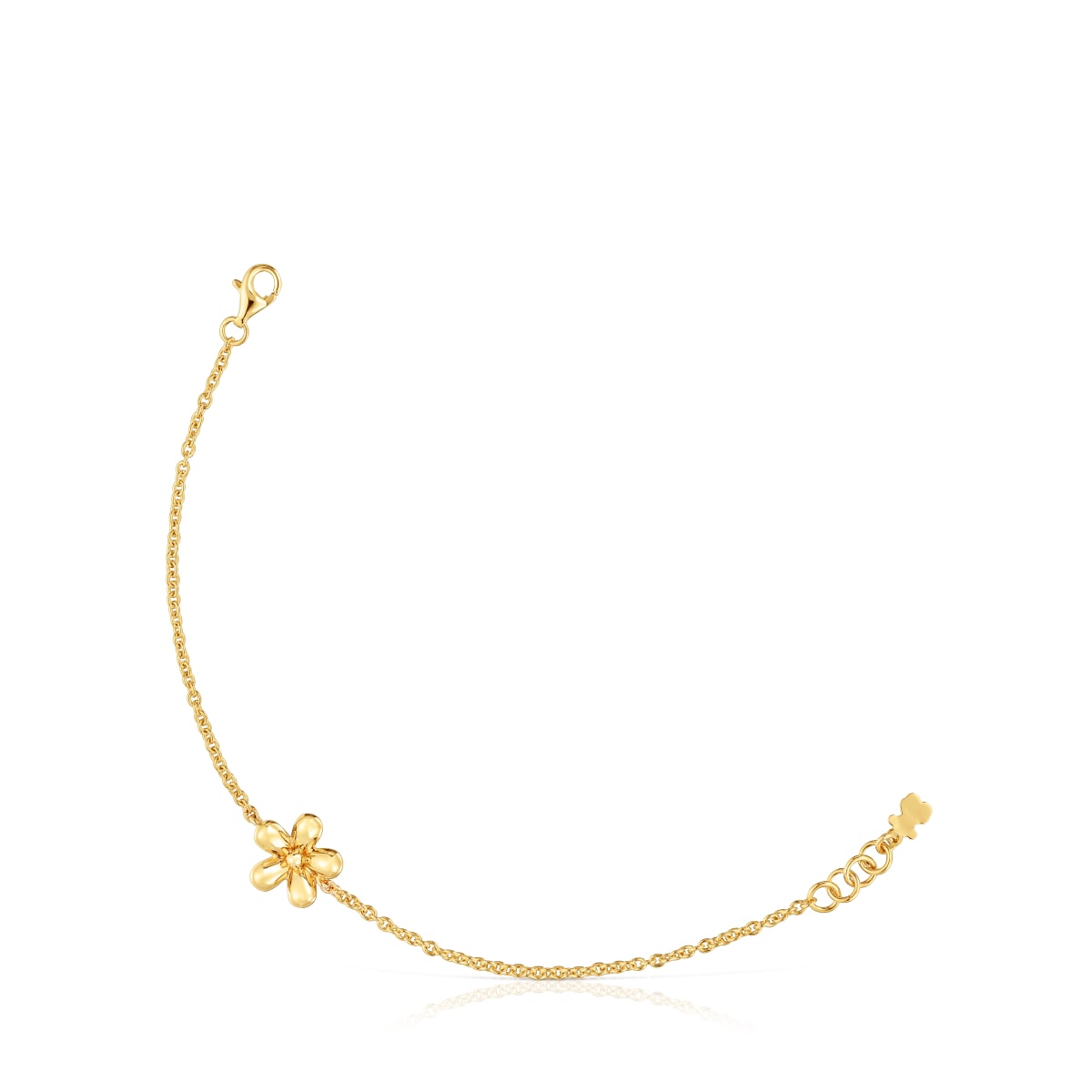 Tous - Pulsera Cadena Con Baño De Oro De 18 Kt Sobre Plata Daisy - Dorado