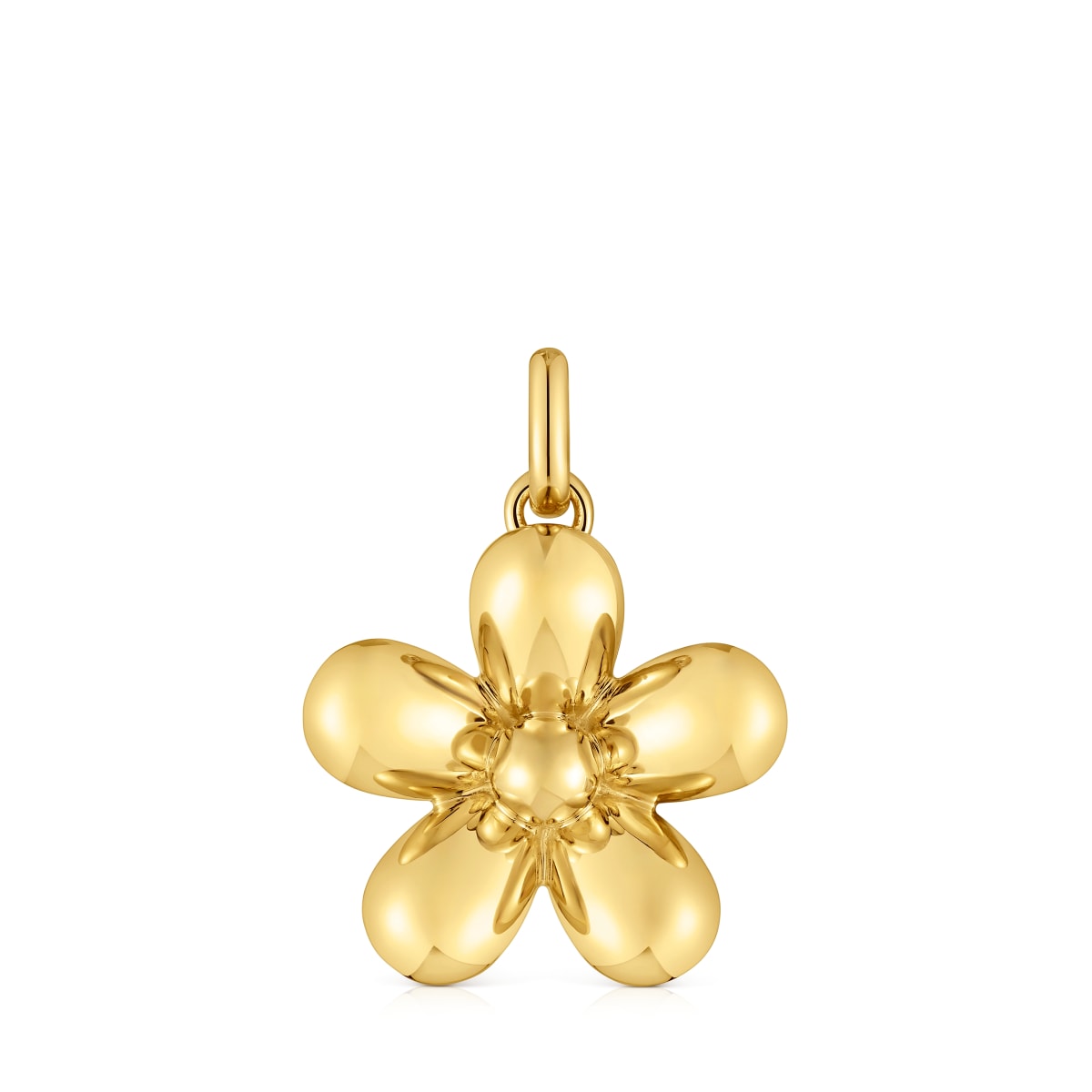 Tous - Colgante Flor Con Baño De Oro De 18 Kt Sobre Plata Daisy - Dorado