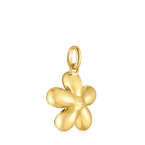 Flower Pendant with 18kt gold plating over silver Daisy
