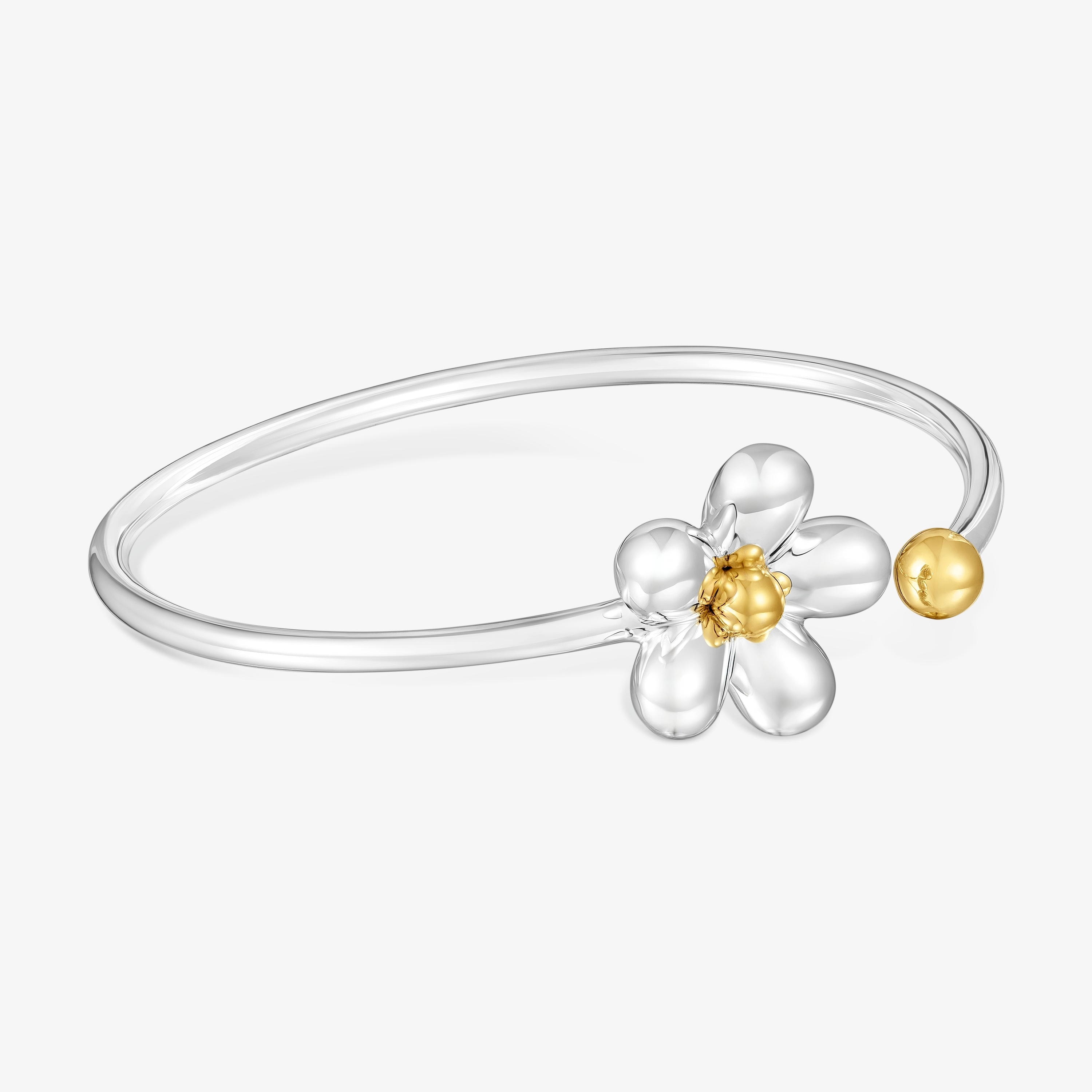 ツートーンのバングル Daisy | TOUS
