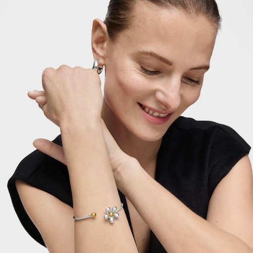 Pulsera esclava bicolor Daisy