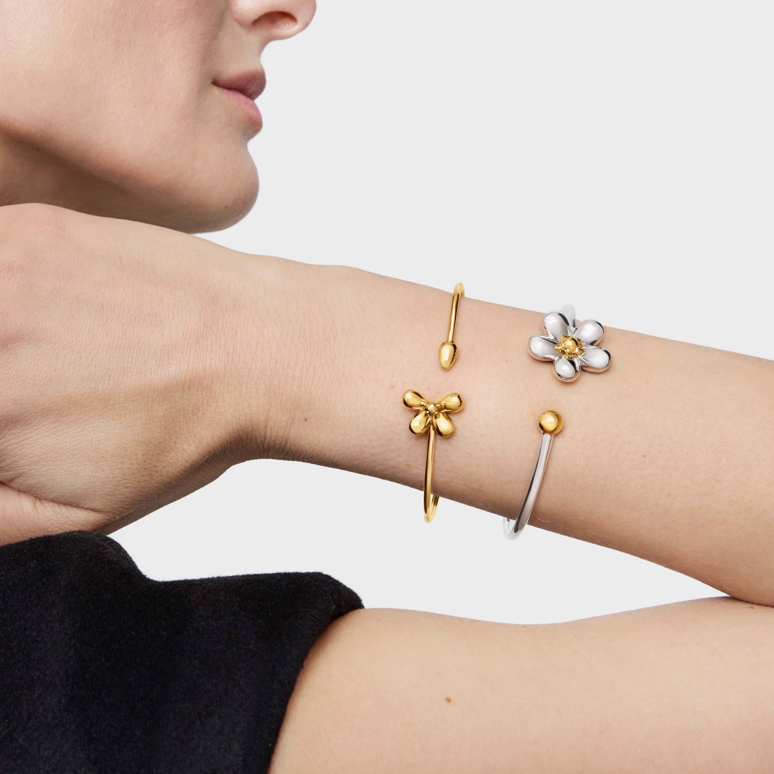 Two-tone Bangle Daisy