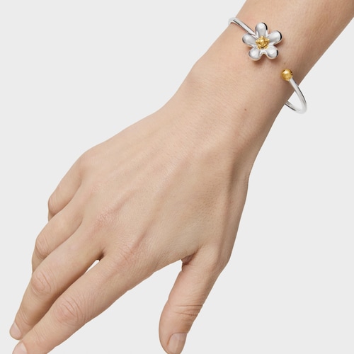 Pulsera esclava bicolor Daisy
