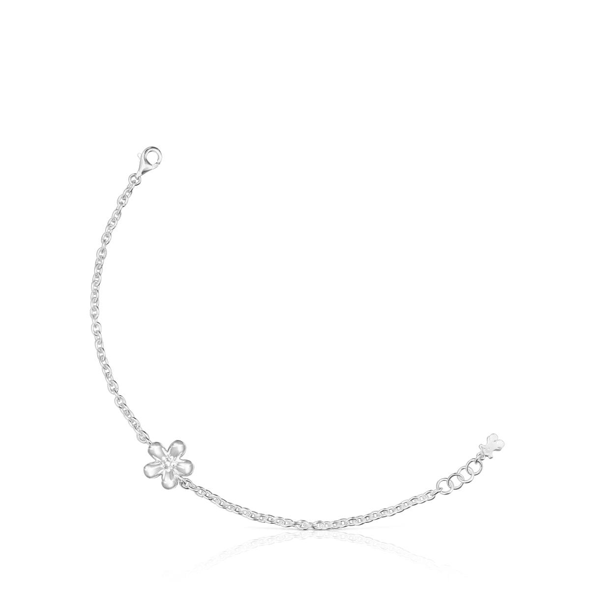 Silver Chain bracelet Daisy