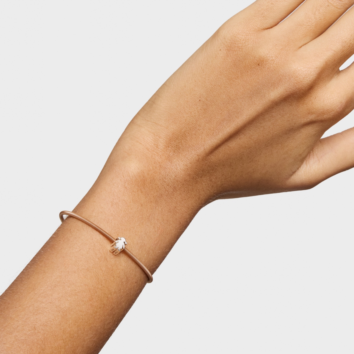 Charm TOUS Basics de plata motivo niña 7 mm