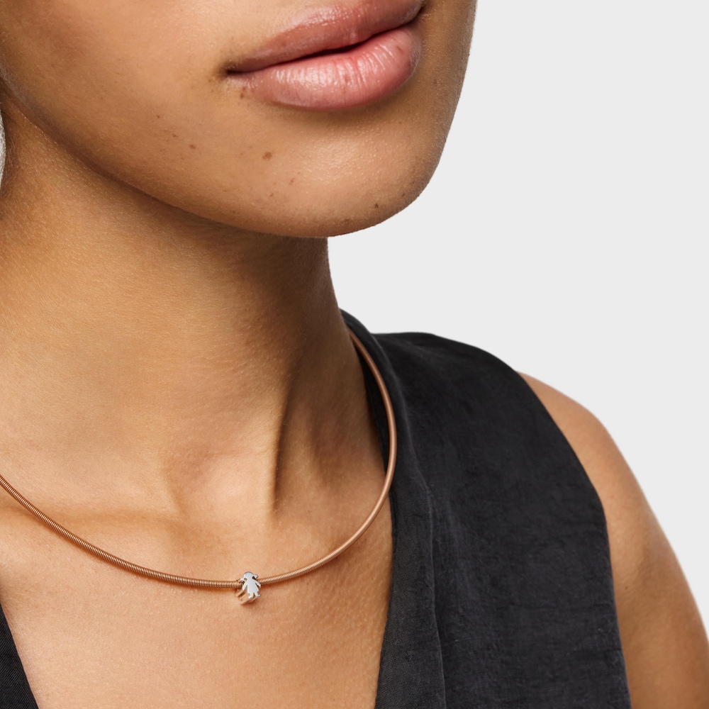 Charm en argent motif fille 7&nbsp;mm TOUS&nbsp;Basics