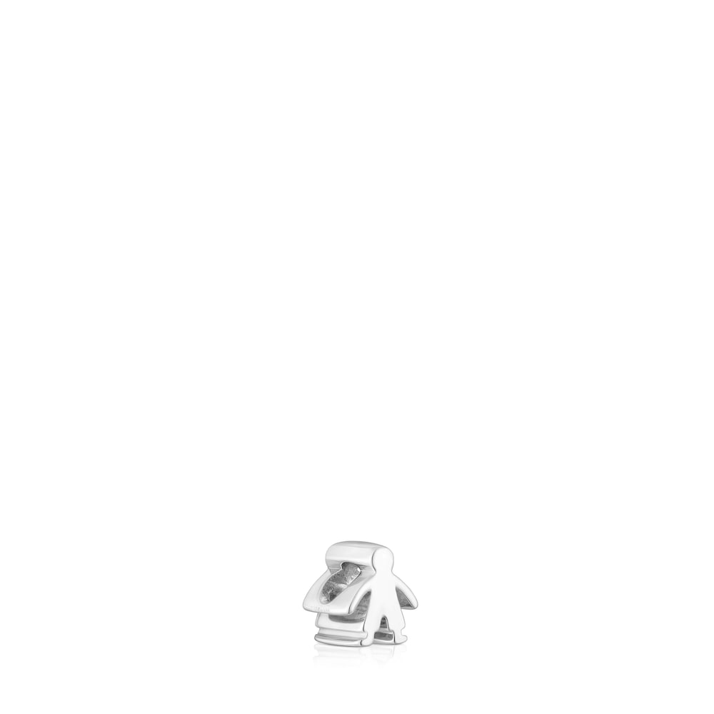7mm silver boy motif Charm TOUS Basics
