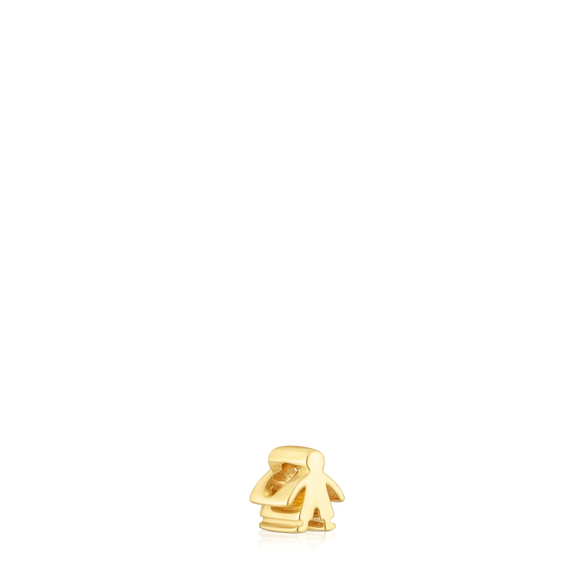 7mm 18kt gold plating over silver boy motif Charm TOUS Basics
