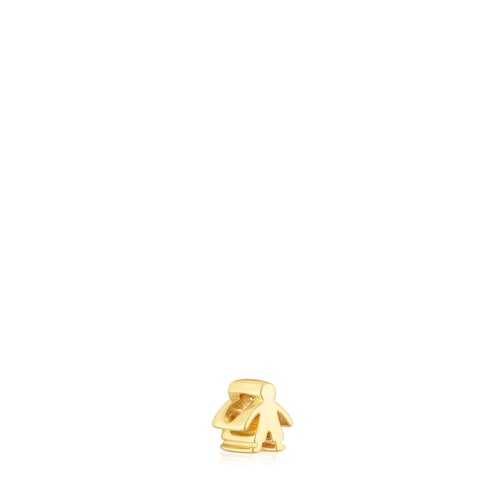 7mm 18kt gold plating over silver boy motif Charm TOUS Basics