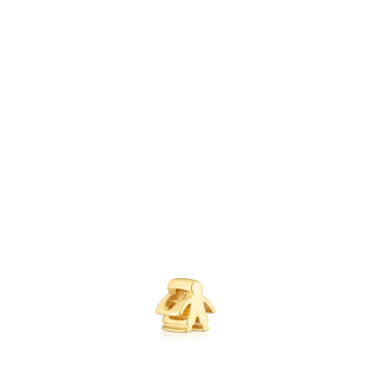 7mm 18kt gold plating over silver boy motif Charm TOUS Basics