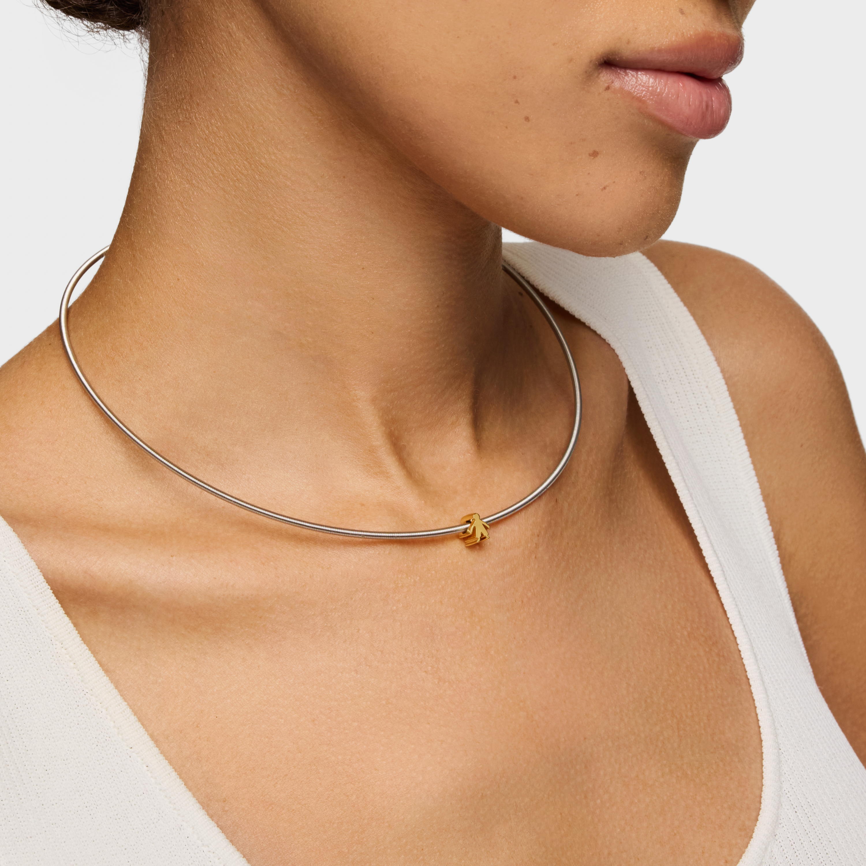 7mm 18K gold vermeil boy motif Charm TOUS Basics