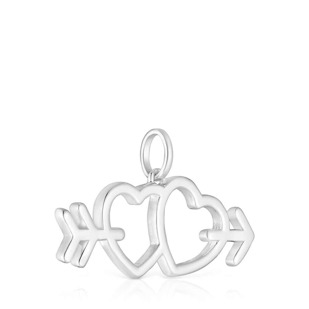 Colgante de plata motivos flecha-corazón Medallions Colgante de plata motivos flecha-corazón Medallions