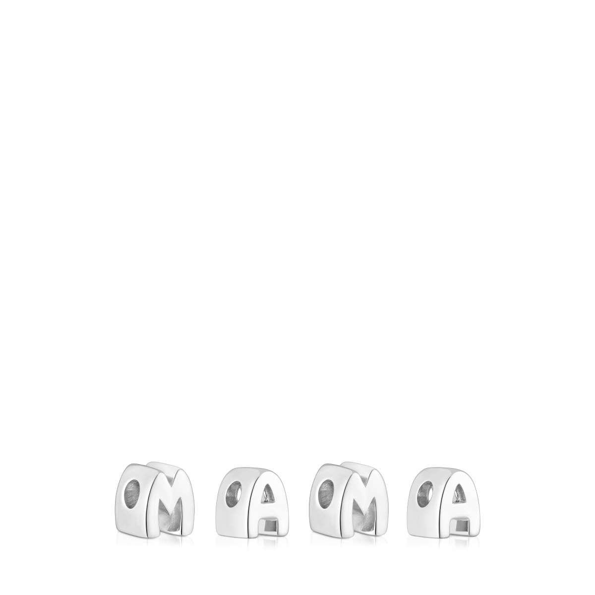 Silver pack of Charms TOUS Mama