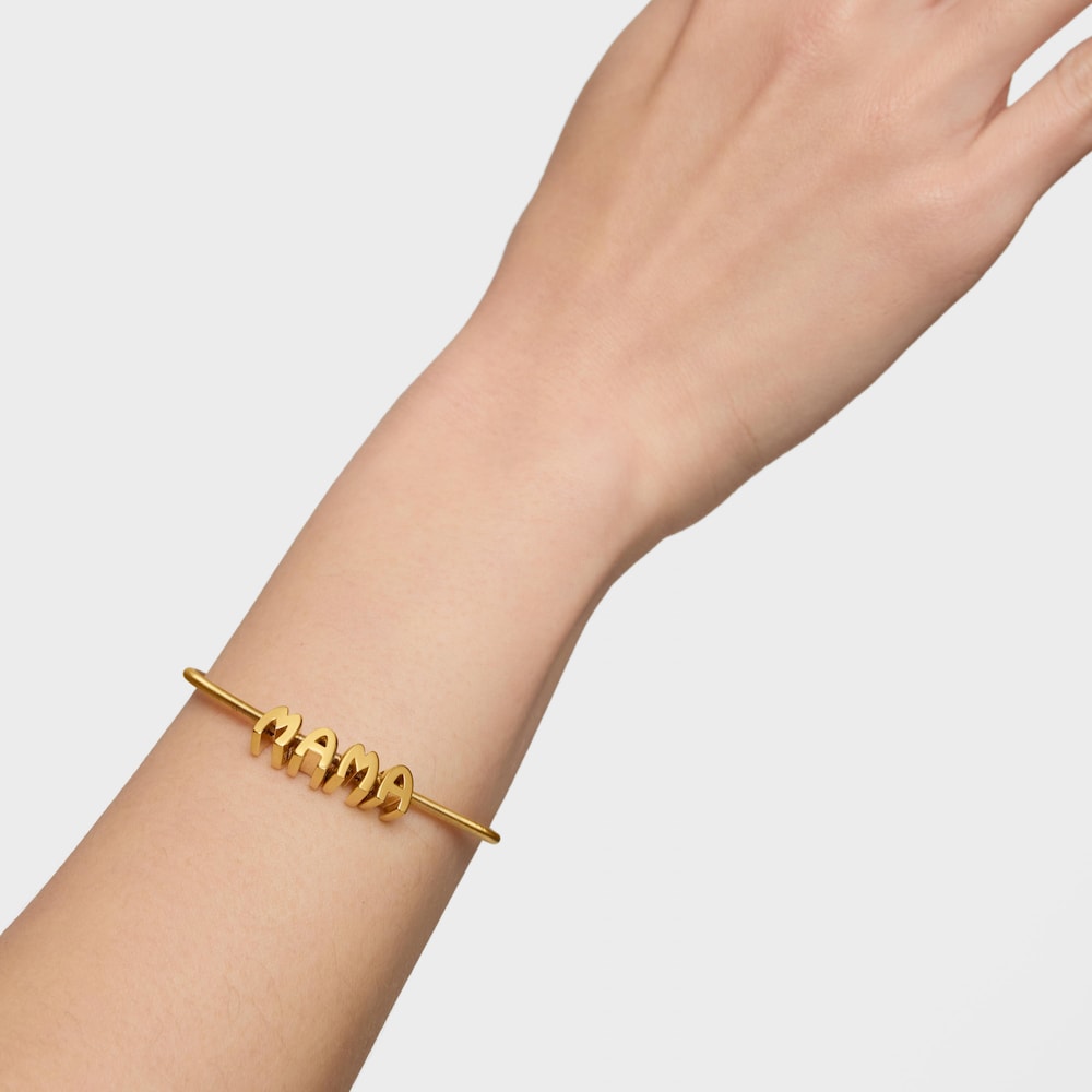 Pack charms en argent plaqu&eacute; or 18&nbsp;ct TOUS&nbsp;Mama