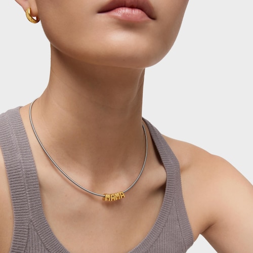 Pack charms TOUS Mama con baño de oro 18 kt sobre plata