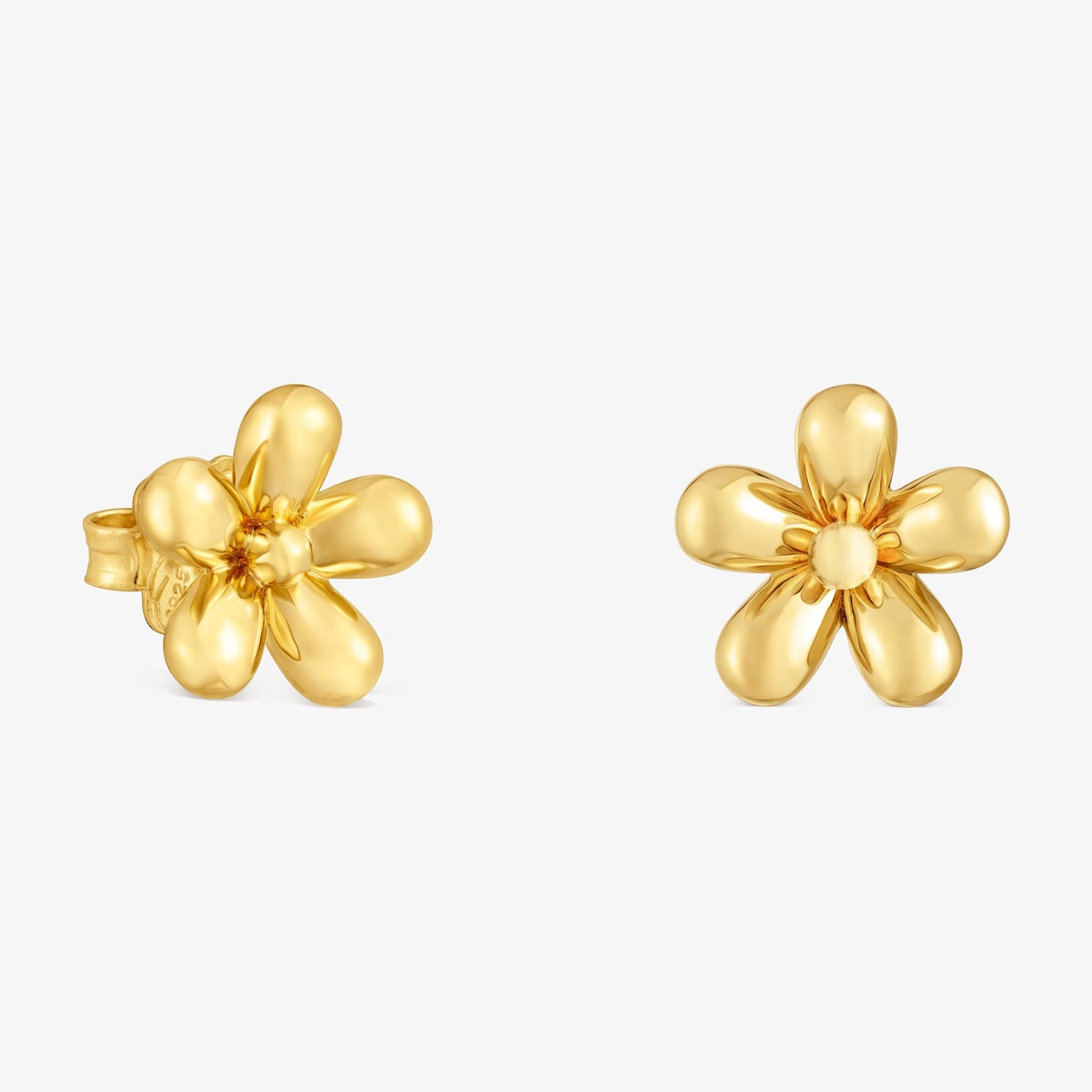 Tous - Pendientes Flor Con Baño De Oro De 18 Kt Sobre Plata Daisy - Dorado