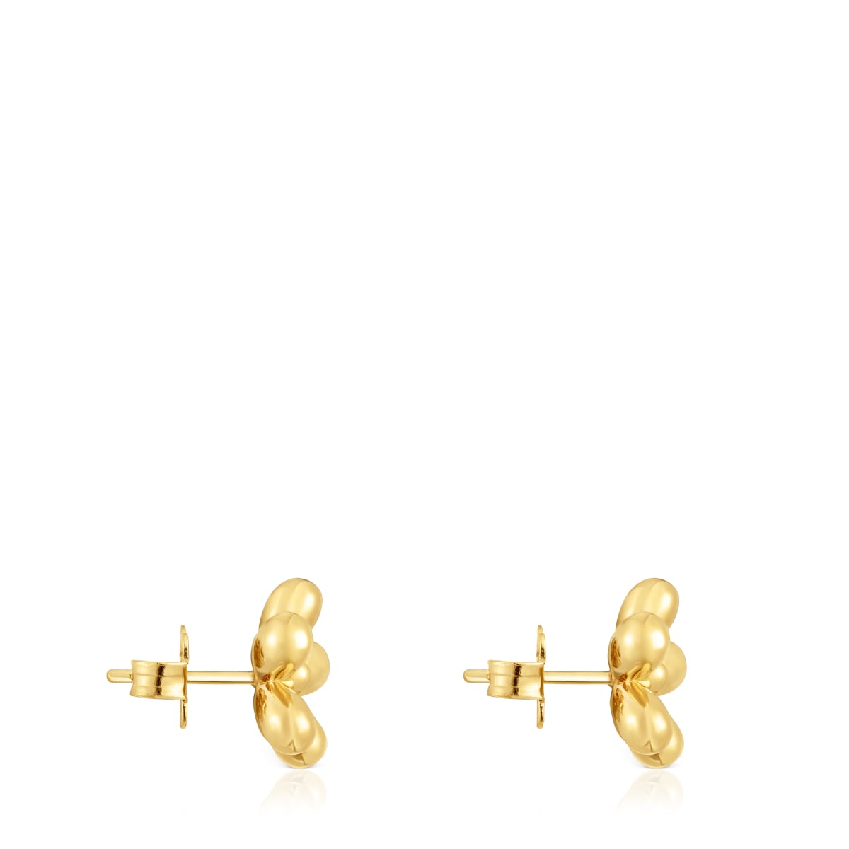 Flower Earrings with 18kt gold plating over silver Daisy