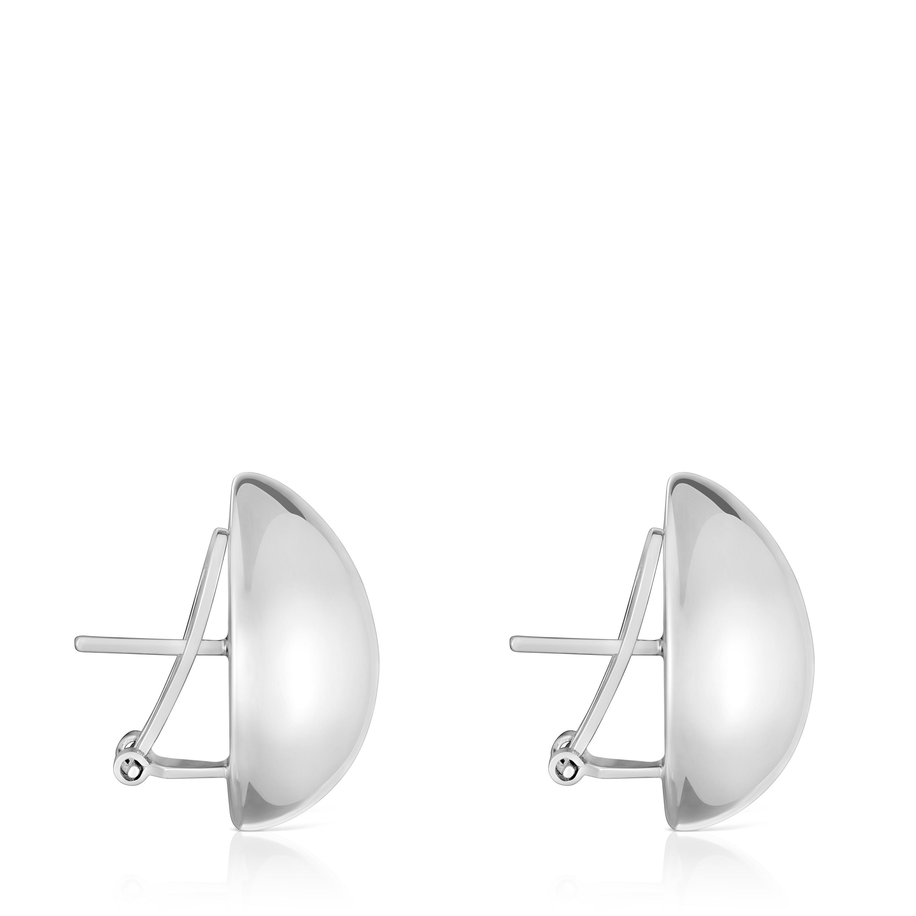 Pendientes de plata 22 mm Daisy