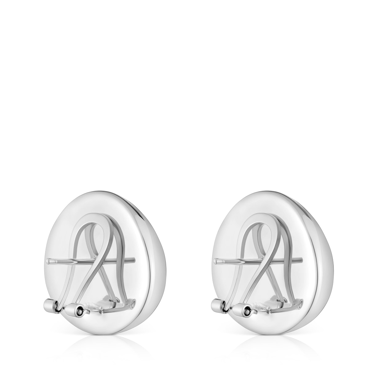 22 mm silver Earrings Daisy