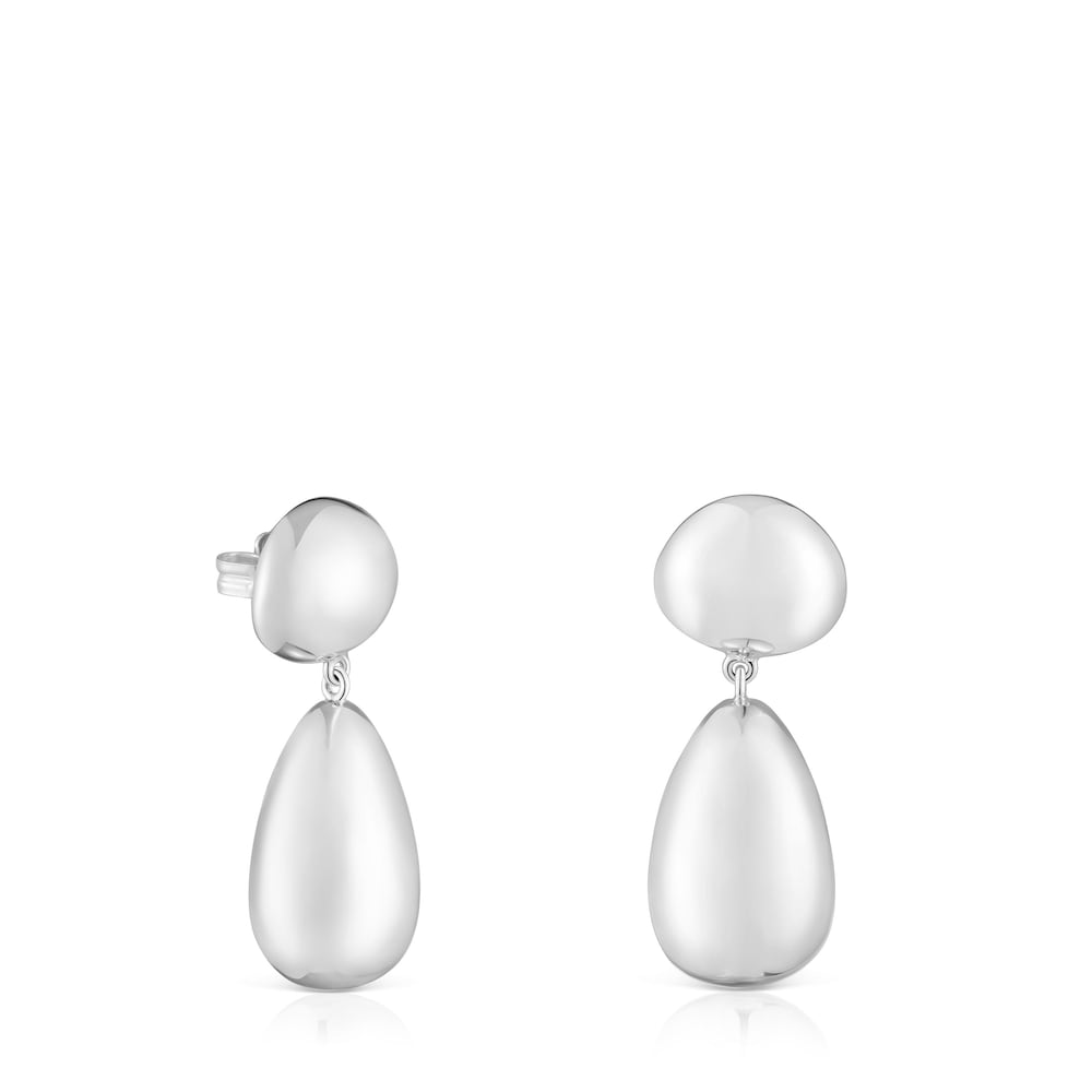 Long silver Earrings Daisy Long silver Earrings Daisy