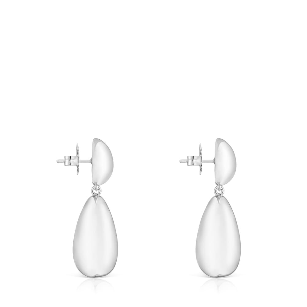 Long silver Earrings Daisy Long silver Earrings Daisy