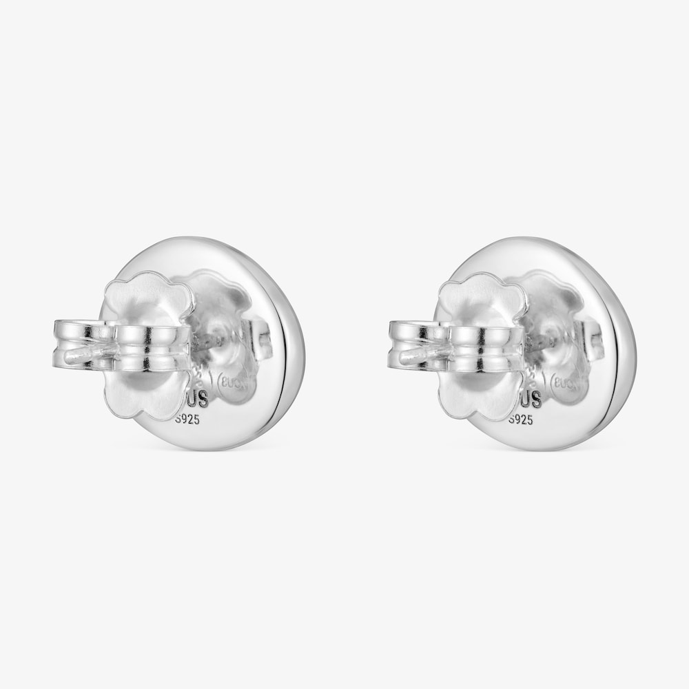 Pendientes de plata 12 mm Daisy