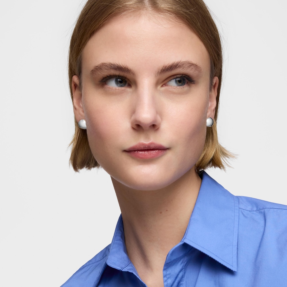 Pendientes de plata 12 mm Daisy