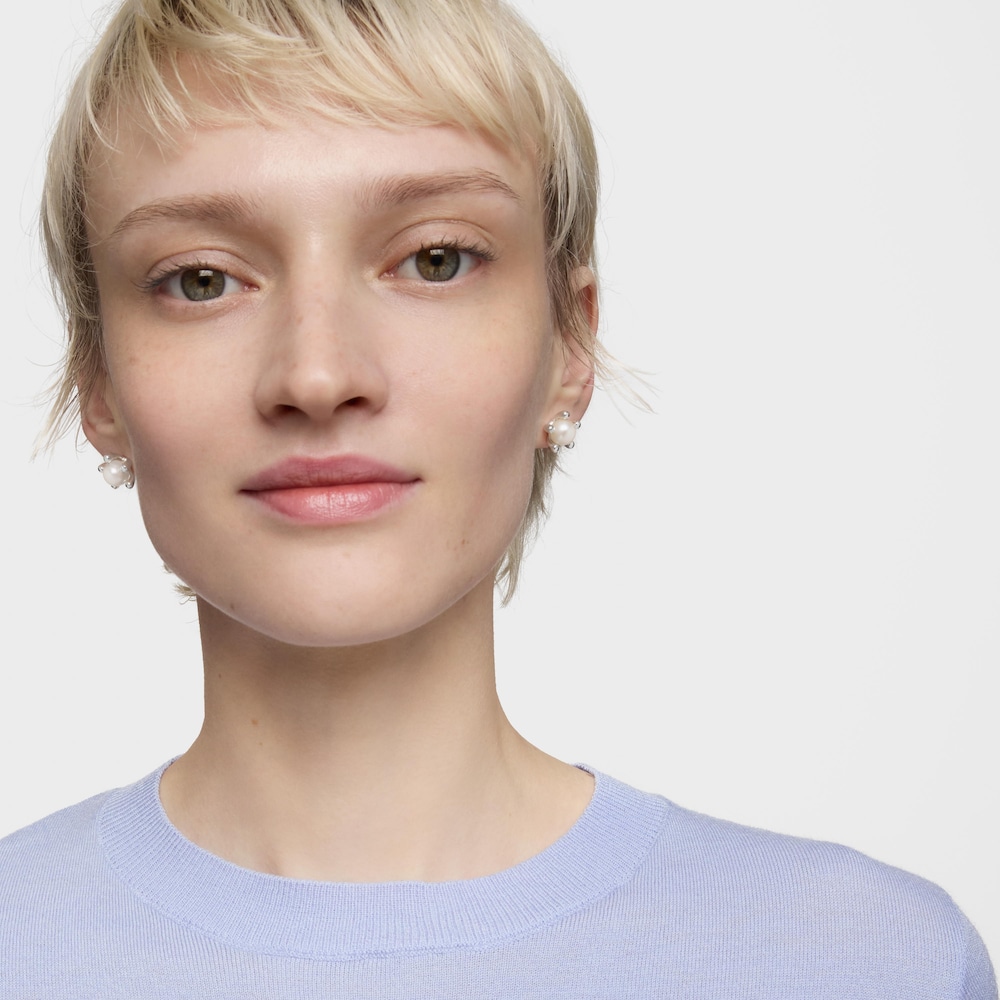 Pendientes de plata y perlas cultivadas TOUS Garden