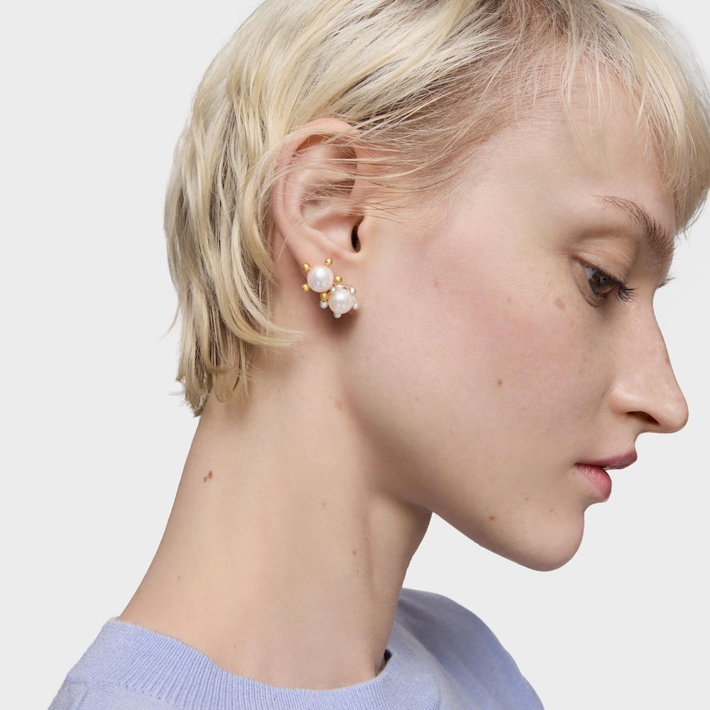 Pendientes de plata y perlas cultivadas TOUS Garden