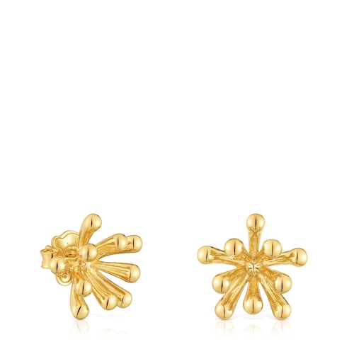 17mm 18kt gold plating over silver Earrings TOUS Garden