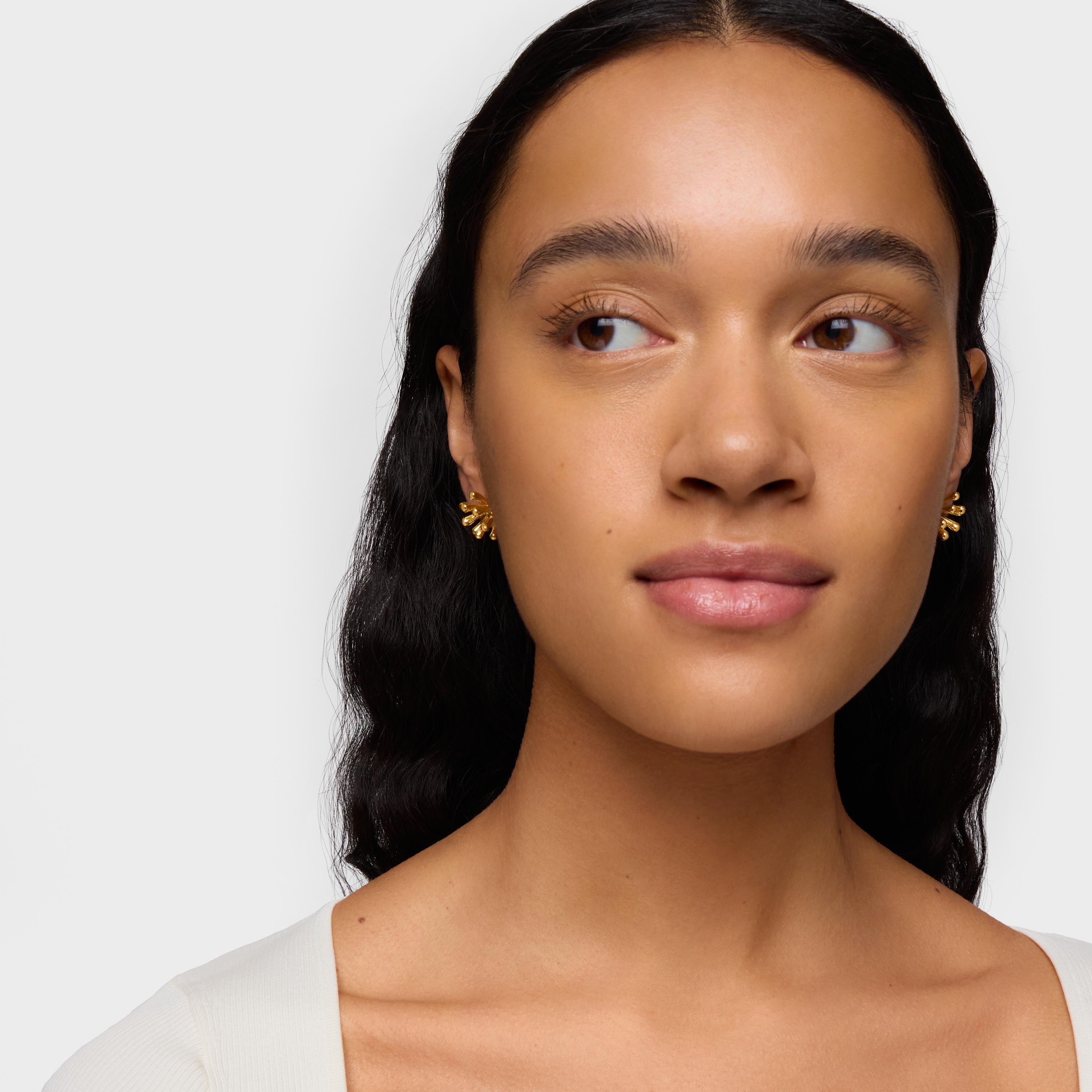 17mm 18K gold vermeil Earrings TOUS Garden