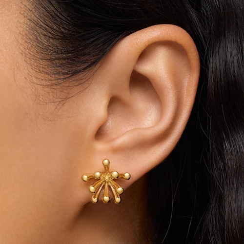 17mm 18kt gold plating over silver Earrings TOUS Garden
