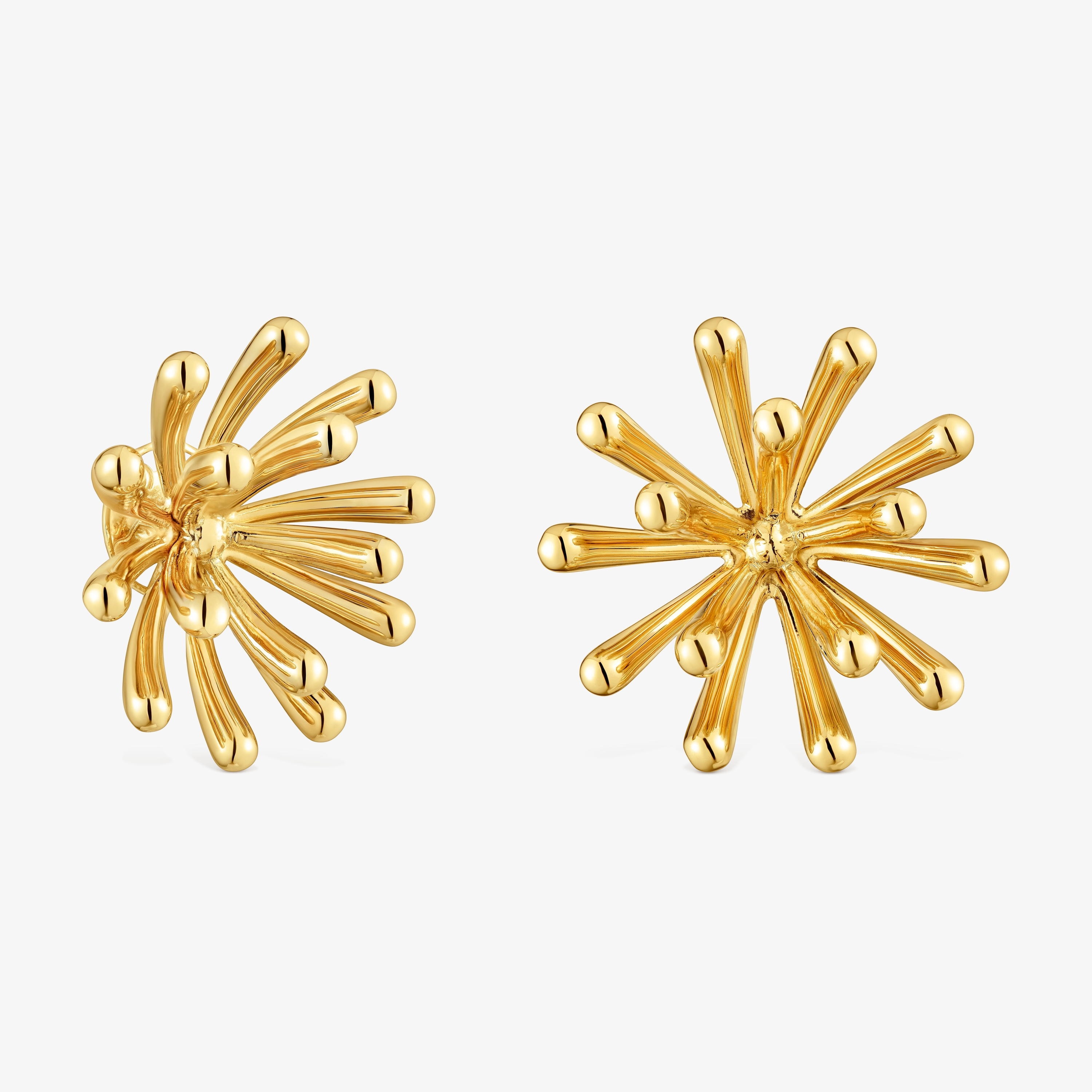 28mm 18K gold vermeil Earrings TOUS Garden