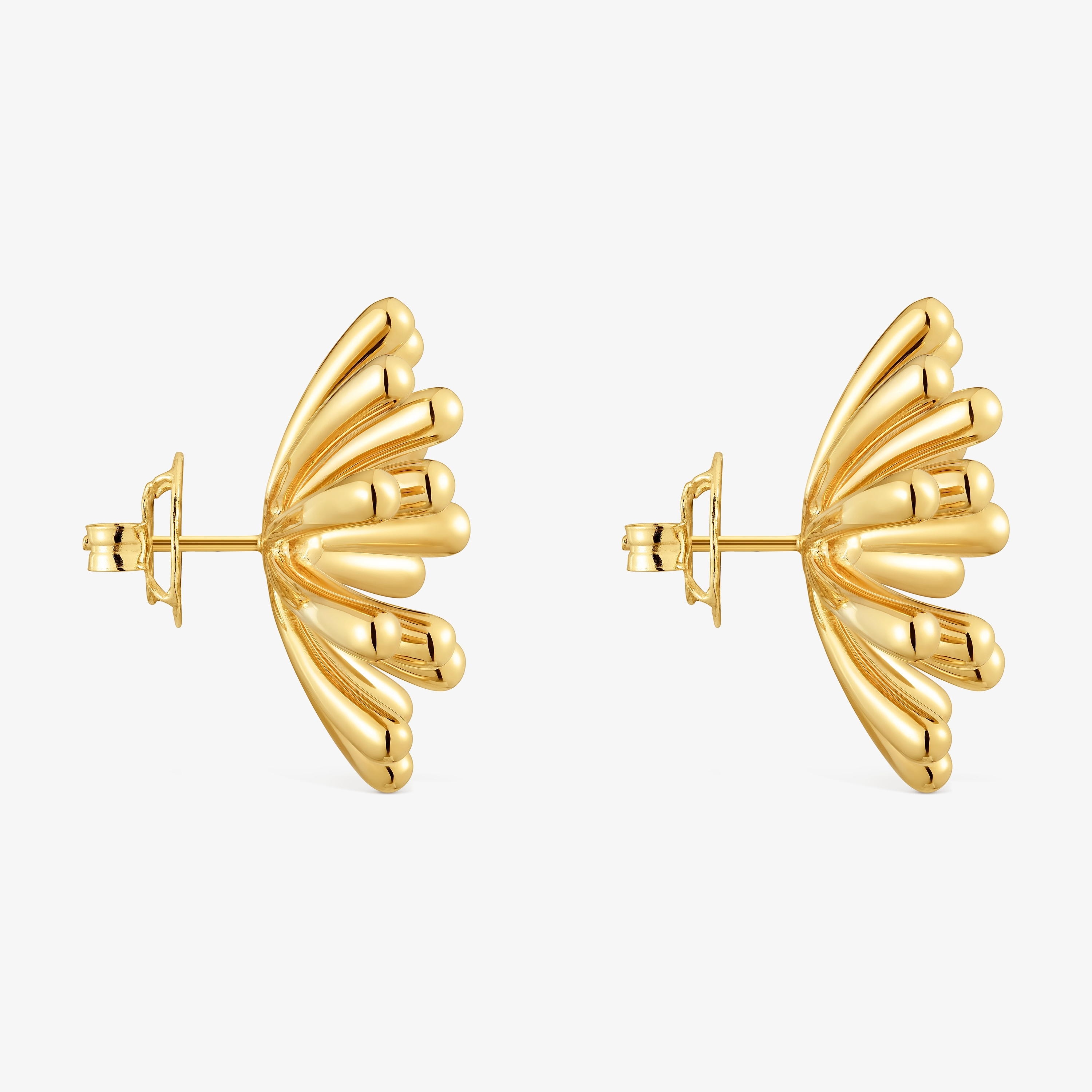 28mm 18K gold vermeil Earrings TOUS Garden