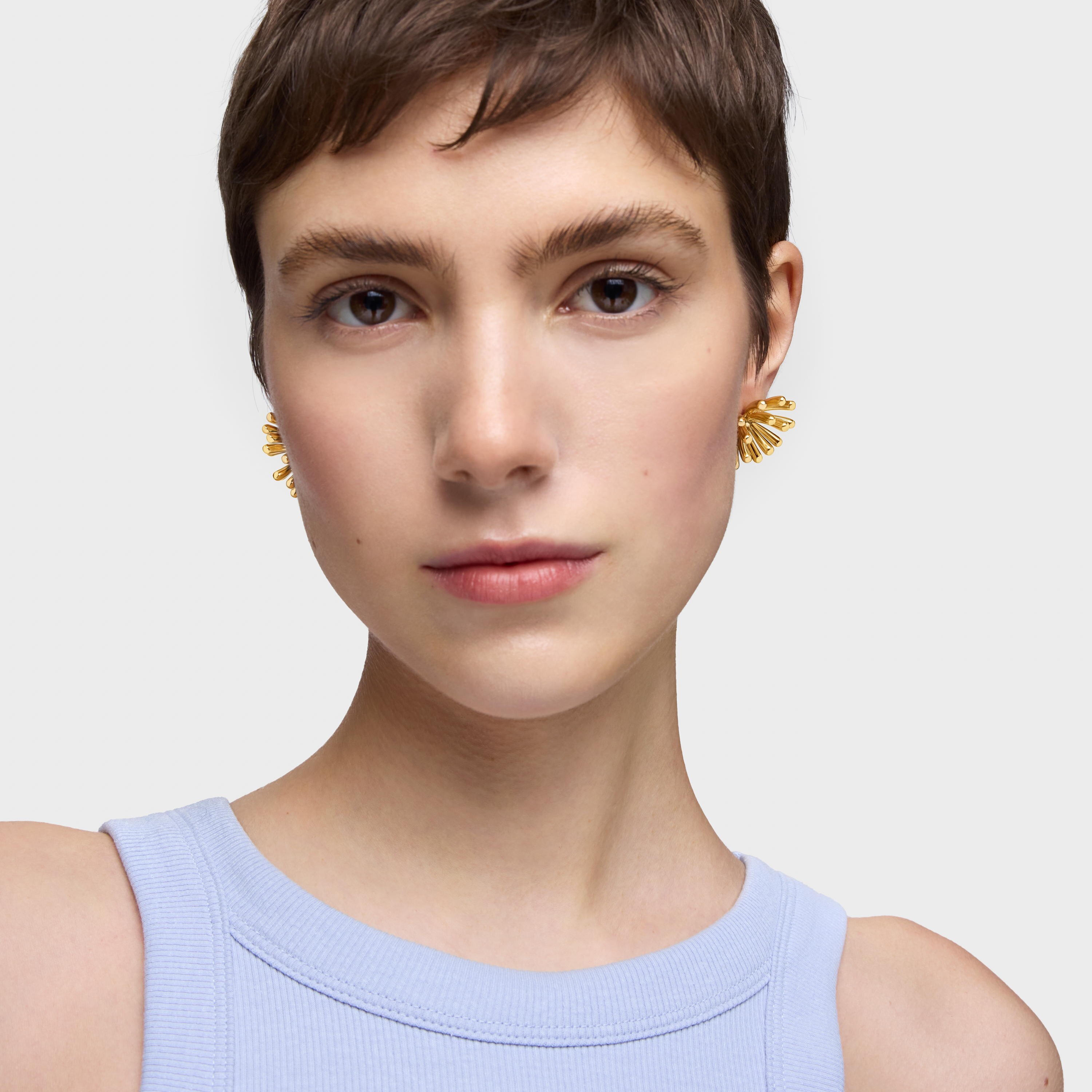 28mm 18K gold vermeil Earrings TOUS Garden