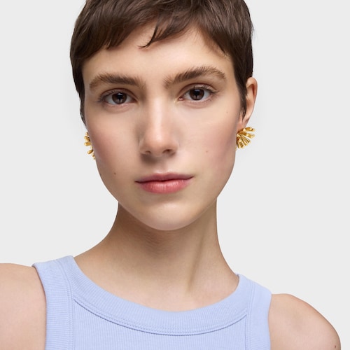 28mm 18kt gold plating over silver Earrings TOUS Garden