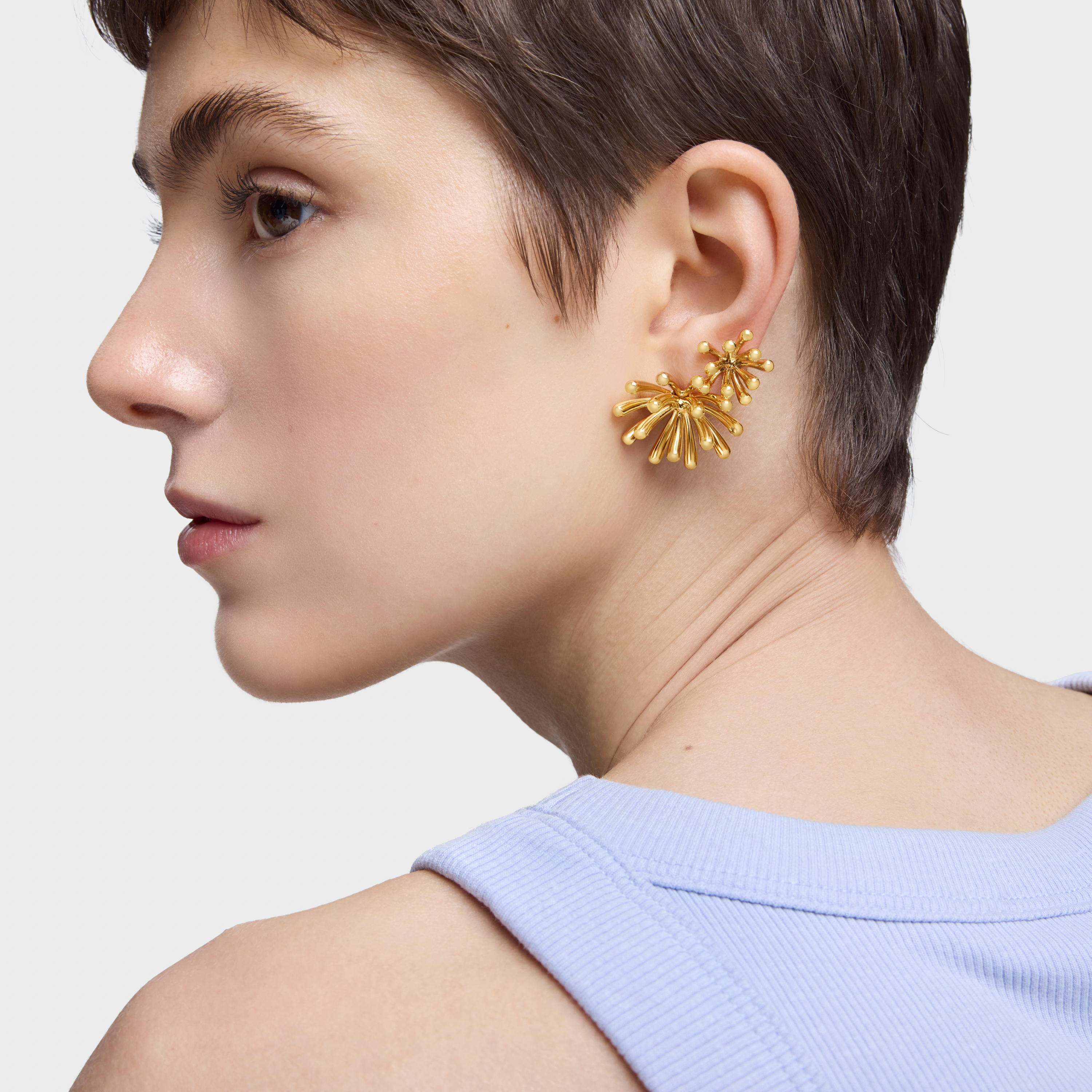 28mm 18K gold vermeil Earrings TOUS Garden