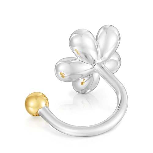 Anillo abierto bicolor Daisy