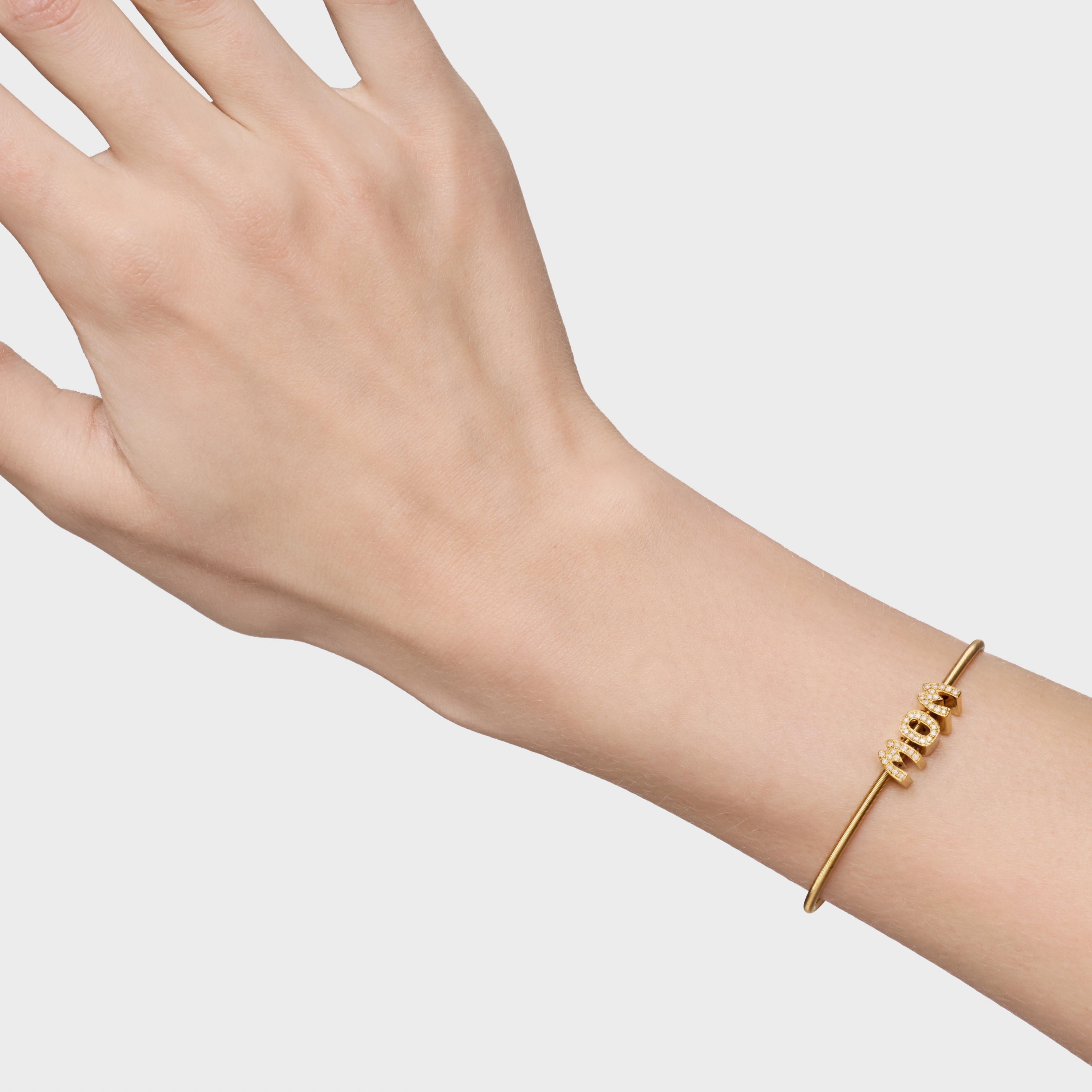 18K gold vermeil pack of Charms with diamonds TOUS Mom