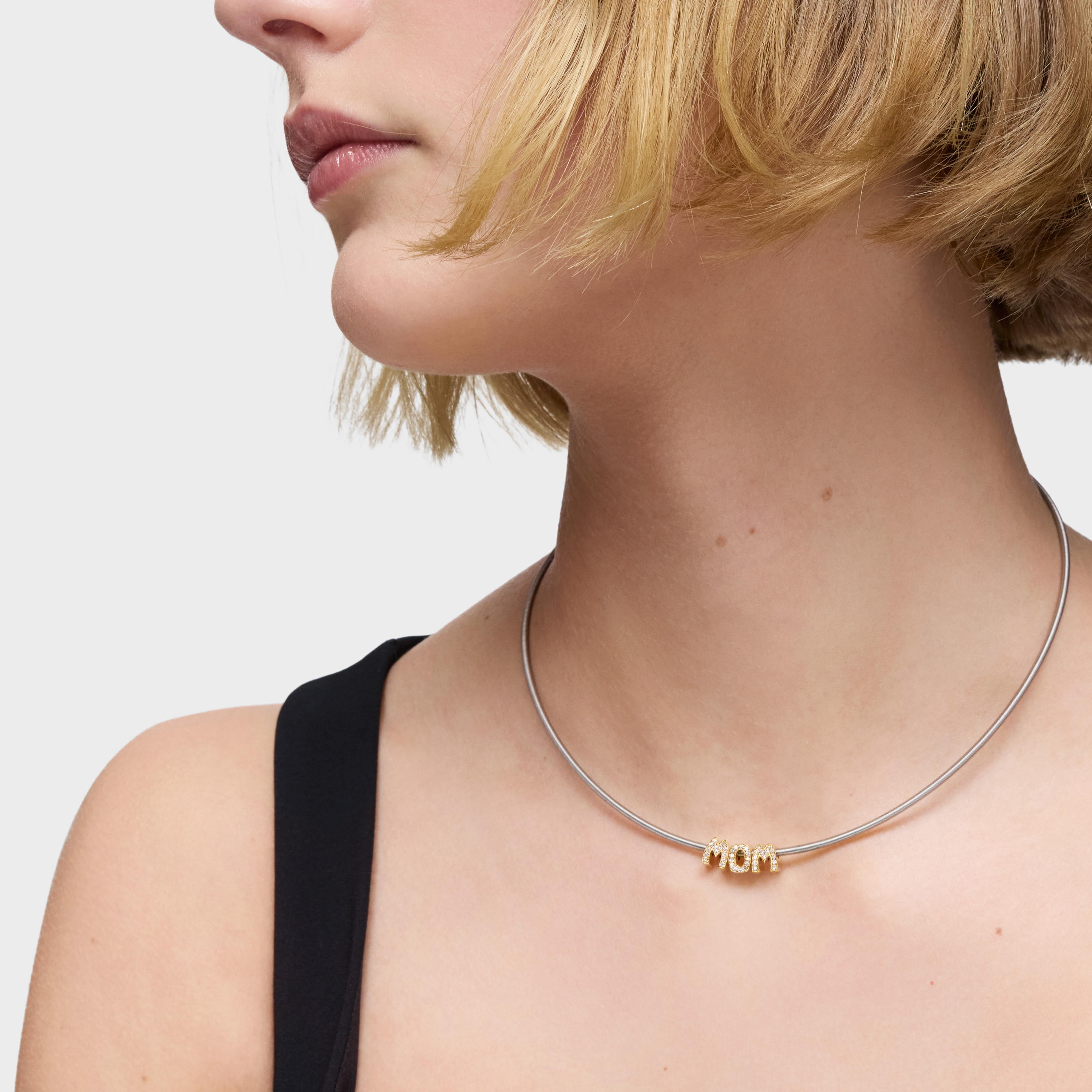 18K gold vermeil pack of Charms with diamonds TOUS Mom