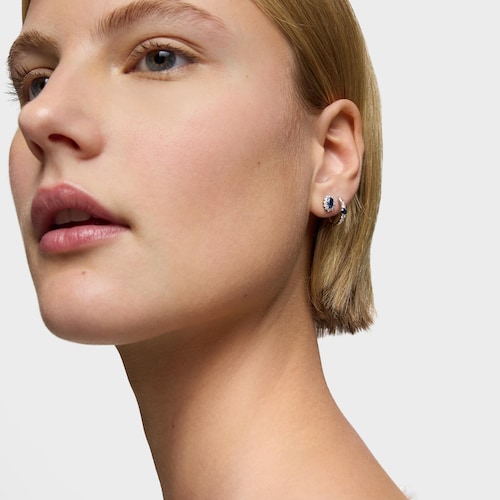 Brincos em ouro branco com diamantes e safiras TOUS Sweet Sapphire