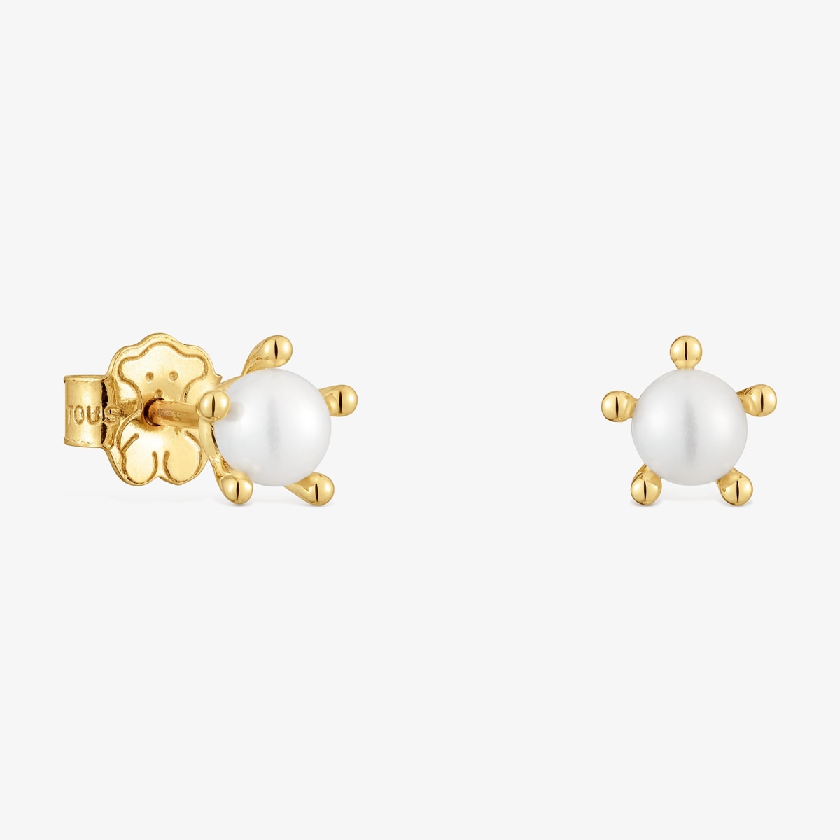 Tous - Pendientes De Oro Y Perlas Cultivadas Tous Garden - Blanco