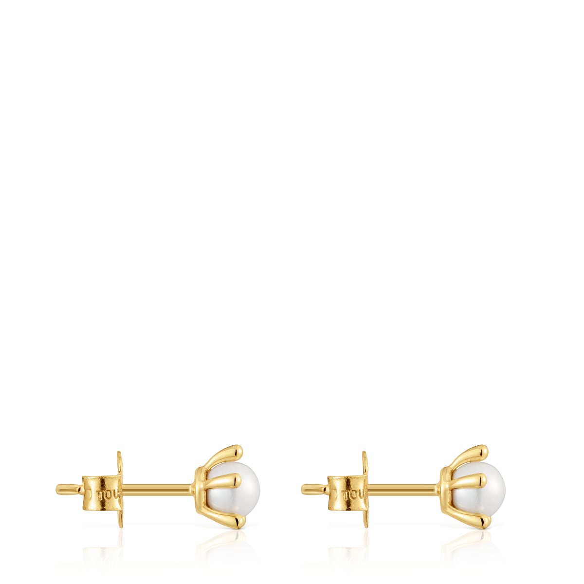 Gold Earrings with cultured pearls TOUS Garden