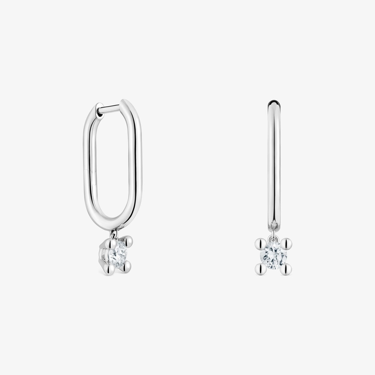 Tous - Pendientes De Aro De Platino Con Diamantes Creados En Laboratorio 0,36 Ct Shine Lgd - Transparente