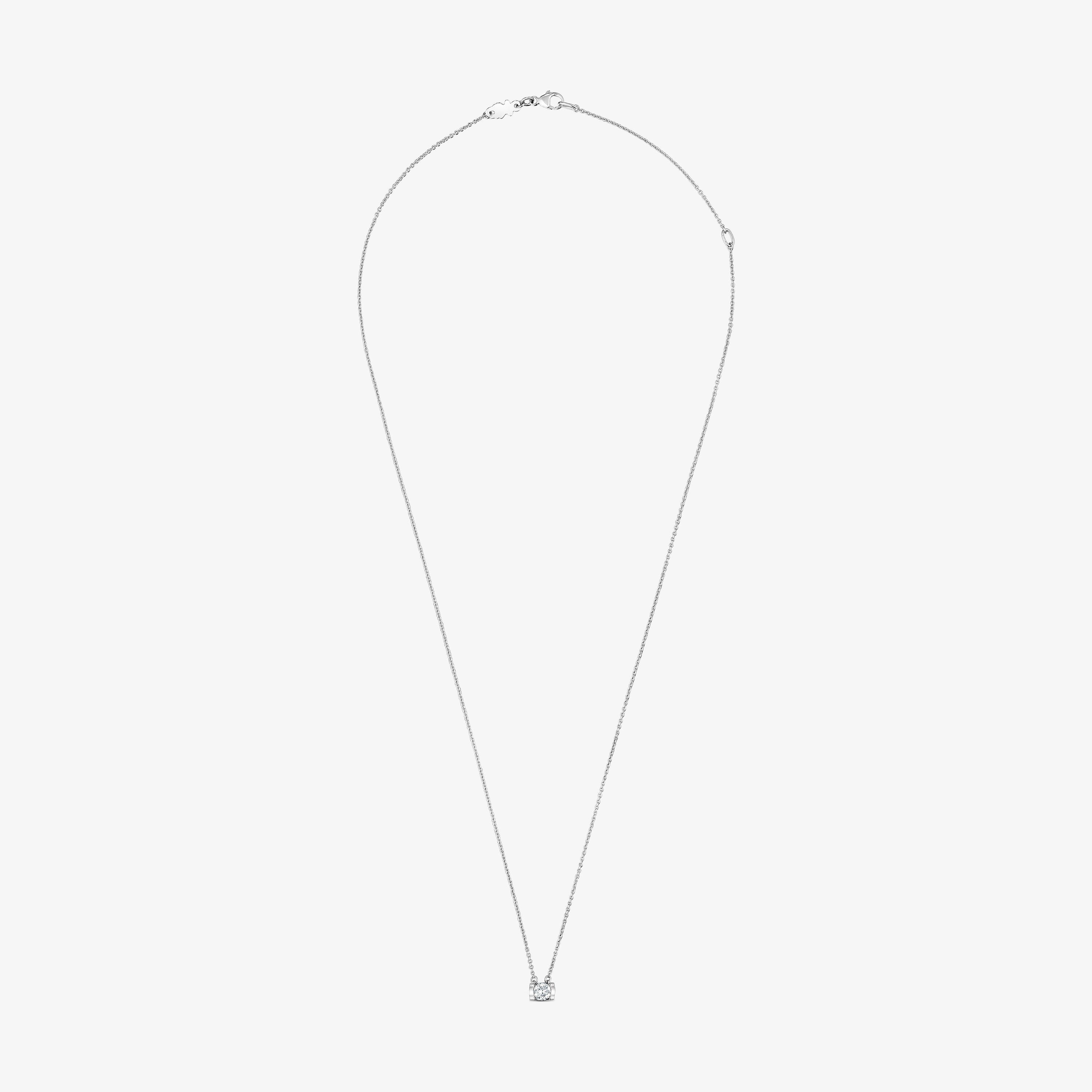 Platinum Choker with 0.25ct brilliant-cut lab-grown diamond TOUS Sweet Diamonds LGD