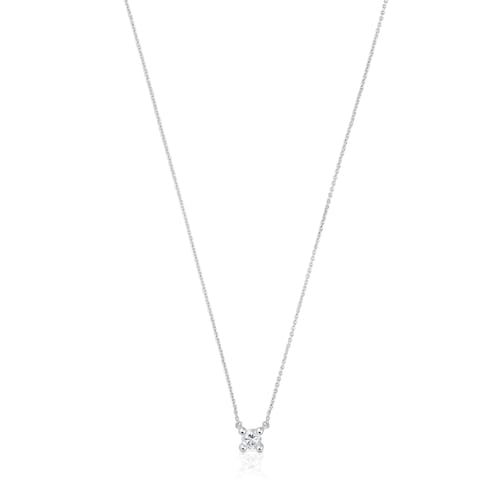 Gargantilla de platino con diamante creado en laboratorio 0,37 ct Shine LGD
