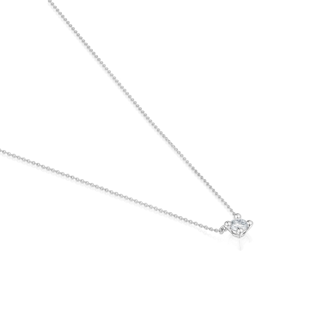 Gargantilla de platino con diamante creado en laboratorio 0,37 ct Shine LGD image number 2