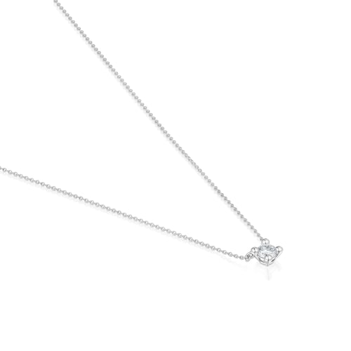 Gargantilla de platino con diamante creado en laboratorio 0,37 ct Shine LGD