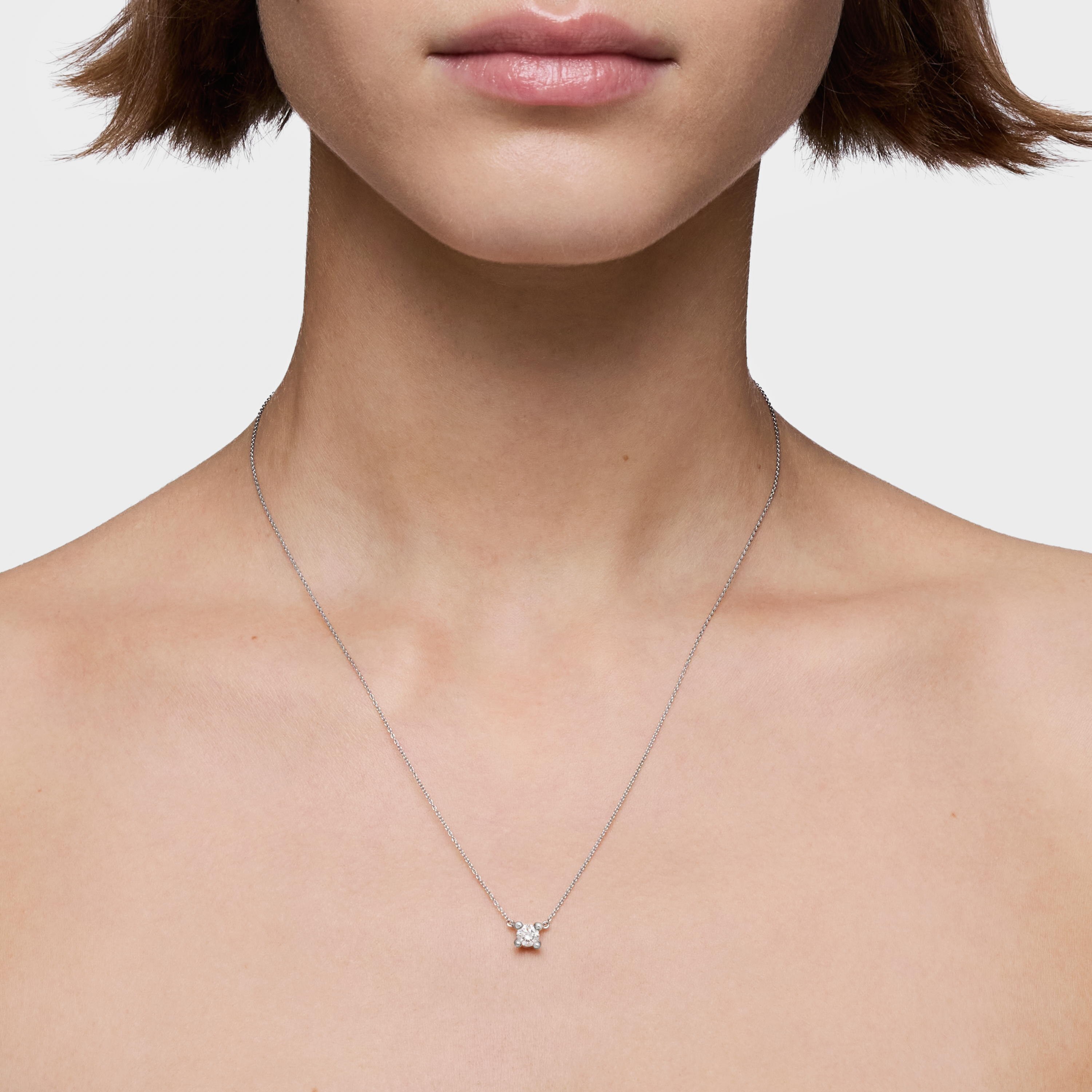 Platinum Choker with 0.37ct lab-grown diamonds TOUS Shine LGD