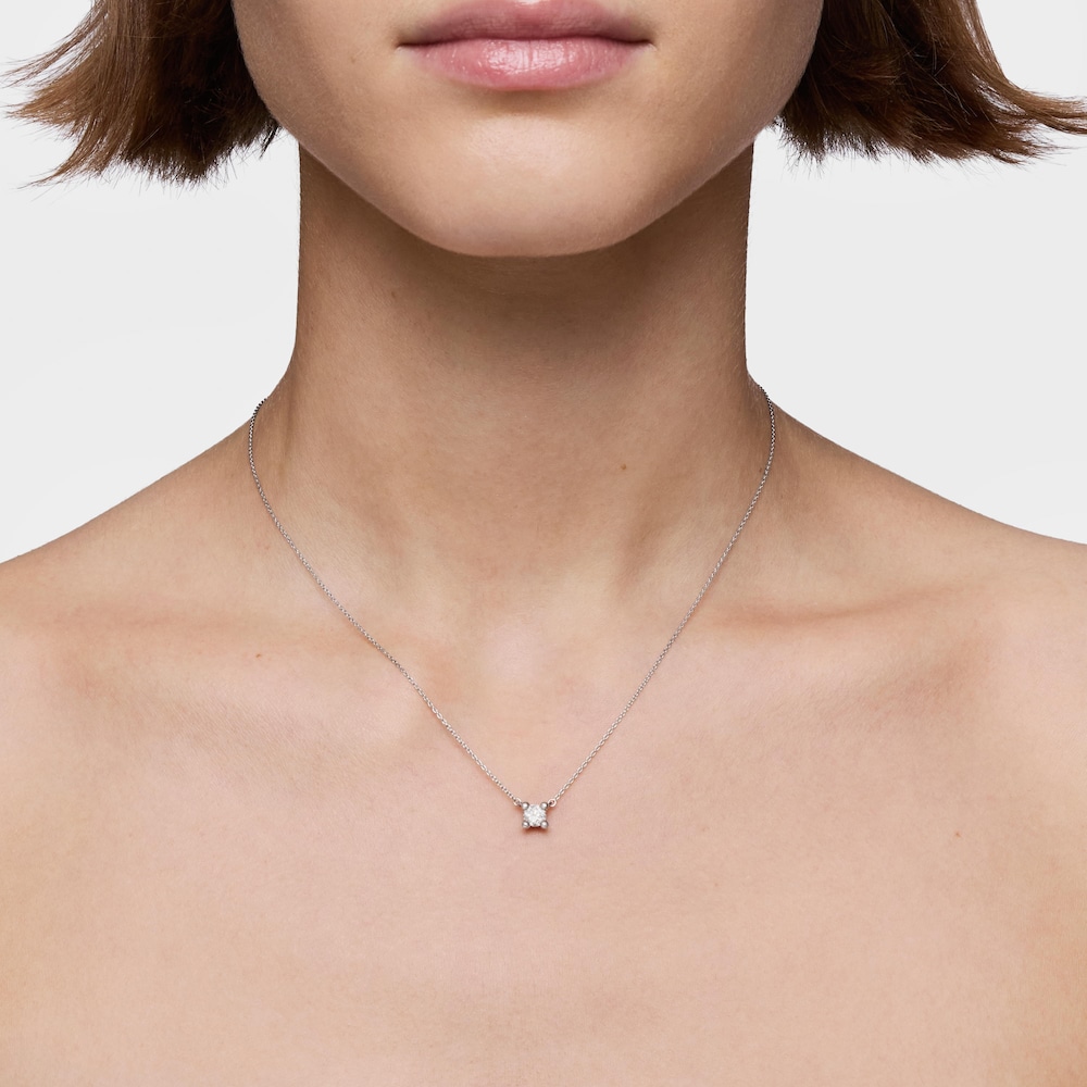 Gargantilla de platino con diamante creado en laboratorio 0,37 ct Shine LGD image number 7